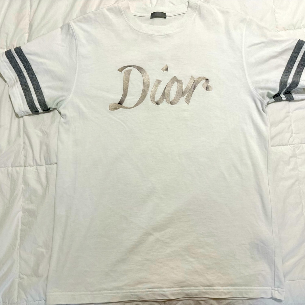 Dior Relaxed Fit Ribbon logo t-shirt